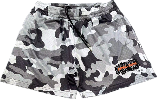 AGOGE-doers MESH CAMO SHORTS